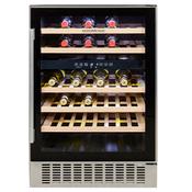 NordMende, WC46IX, 600mm Built In Wine Cooler Dual Zone 46 Bottles, Black image