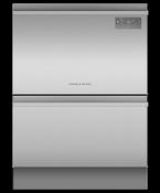 Fisher &amp; Paykel, DD60D2HNX9, Double DishDrawer, Stainless Steel image