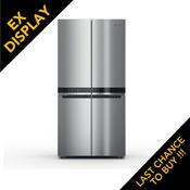 Ex-display Whirlpool, WQ9B2LG, French Door 90cm Fridge Freezer 4 Door, Silver image
