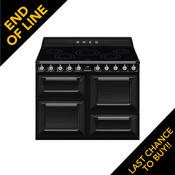 Smeg, TR4110IBL2, 110cm Victoria Electric Range Cooker, Black