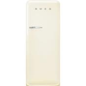 Smeg, FAB28RCR5UK, 60cm 50s Style Fridge, Cream