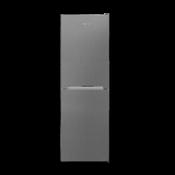 NordMende, RFF317NFIXL, 54cm Freestanding 166cm No Frost Fridge Freezer, Stainless Steel Look image