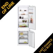 Neff, KI7861FE0G, Built-in Fridge-Freezer with freezer at bottom, White image