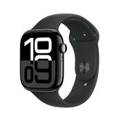 Apple, MWWQ3QA/A, Apple Watch 10 46mm Medium/Large, Jet Black image