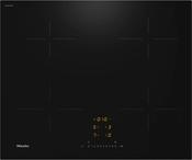 Miele, KM7361FL, Induction hob, 62cm, 4 Zone , Black