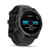 Garmin, 010-03025-01, Fenix E 47MM, Slate Gray Steel Black