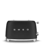Smeg, TSF01BLMUK, 2 Slice Toaster, Matte Black image
