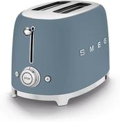 Smeg, TSF01SBMUK, Two Slice Toaster in Matte Storm Blue image