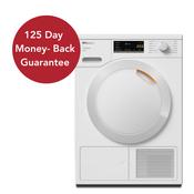 Miele, TEA525WP, 8kg Heat Pump Tumble Dryer, White image