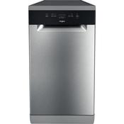 Whirlpool, WH2FE10CS80XUK, Freestanding Slimline 10 Place Dishwasher, Stainless Steel image
