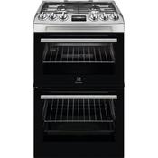Electrolux, LKG515100X, 55cm Freestanding Natural Gas Cooker, Black image