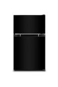 Powerpoint, P7531M/4BL-E, 25/61L Undercounter Static Fridge Freezer, Black image