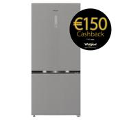 Whirlpool, WHK26613X5UK, Freestanding Fridge Freezer, Pearl Inox image
