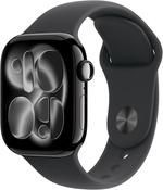Apple, MEQT4MP/A, Watch 11 42mm Aluminium Jet Black S/M, Black image