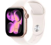 Apple, MEU04MP/A, Watch 11 42mm Rose Gold Aluminium with Light Blush Band S/M, Pink