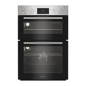 Indesit, DII10DIX, Built-In Electric Fan Double Oven, Stainless Steel image