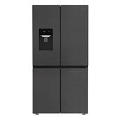 Whirlpool, WHGF6564XK4UK, 565L 4 Door Total No Frost American Fridge Freezer with ProFresh, Dark Inox