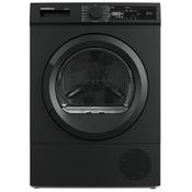 NordMende, TDHPE80MBL, 8kg Heat Pump Tumble Dryer, Matt Black