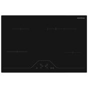 NordMende, HCT783FL, 78cm 4 x Zone Touch Control Ceramic Hob, Black Glass image