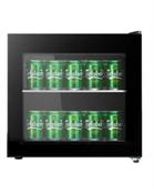 Powerpoint, P446MDBC-E, Glass Door Beverage Fridge 46L, Black image