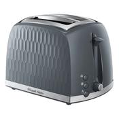Russell Hobbs, 26063, Honeycomb 2 Slice Toaster, Grey image
