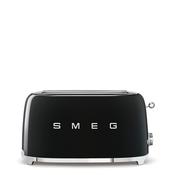 Smeg, TSF02BLUK, 4 Slice Long Slot Toaster, Black