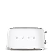 Smeg, TSF02WHUK, 4 Slice Long Slot Toaster, White image