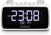 Roberts, ORTUS4W, Ortus 4 FM Dual Alarm Clock Radio, White image