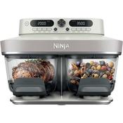 Ninja DD102UKIV2 CRISPi DualZone 8-in-1 Function Glass Air Fryer - Bone image