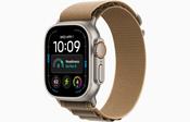 Apple MJAG4DH/A Watch Ultra 4 GPS + Cellular 49mm Natural Titanium Case with Desert Alpine Loop - L – Desert image