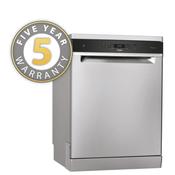 Whirlpool, WFC3C33PFXUK, 14 Place Stainless Steel Freestanding Dishwasher, Inox image