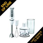 Braun, MQ5235, MultiQuick 5 Vario Hand Blender 1000W, White image