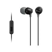 Sony, MDREX15APBCE7, In Ear Lightweight Headphones, Black image