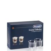 De'Longhi, DLKC301, Cappuccino Glasses Collection, Clear image