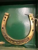 Brass Horseshoe Knock Shrine