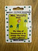 METAL FRIDGE MAGNET - Mrs Murphy