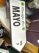 ROAD SIGN Mayo Wooden