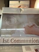 Faith &amp; Hope Enamel &amp; Silver Frame - 1st Communion