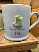 Love Life Embossed Mug - Dad