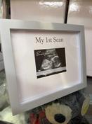 Bambino My 1st Scan Photo Frame in Lidded Gift Box image
