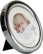 Christening Frame Round image