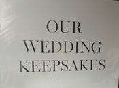 WEDDING MEMORIES BOX