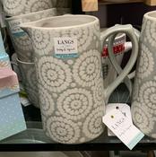 Spiral Embossed Jug Grey