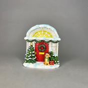 Georgian Christmas Door 13x16cm