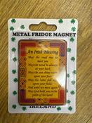 METAL F/MAGNET CELTIC IRISH BLESSING