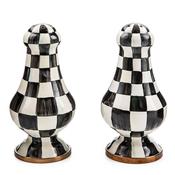 Courtly Check Large Salt &amp; Pepper Shakers image