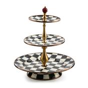 Courtly Check Three Tier Sweet Cake Stand