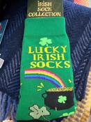 Green Lucky Irish socks