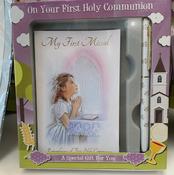 First communion girl gift set / book &amp; pen