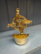 Brass Water font Large St Bridget